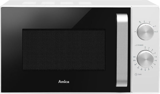 Amica AMGF20M1GS Cuptor cu microunde cu Grill 20lt Alb