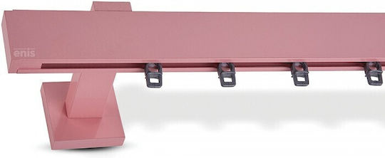 Enis by Domus Einweg Vorhangschiene in Rosa Farbe 360εκ. 510908-27