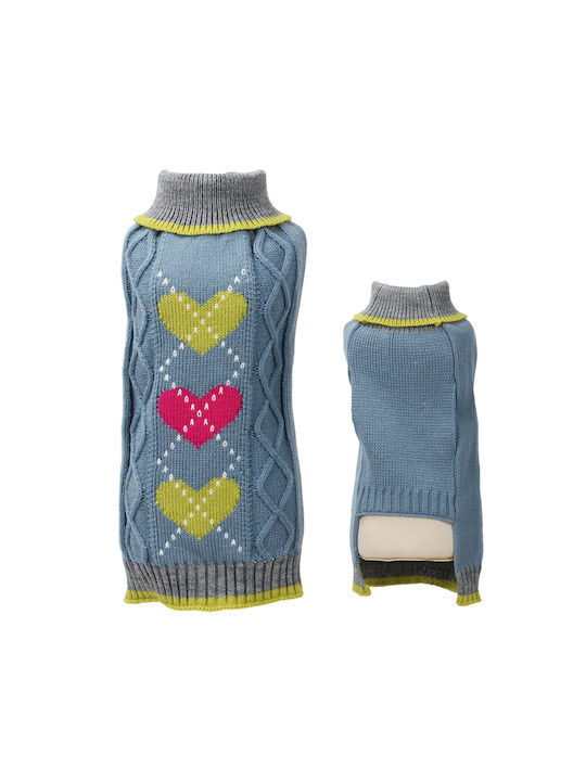 Glee Glee Hundeshirts Mit Strickpullover In Blauem Farbe 45cm