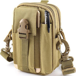 Military Shoulder Bag Beige