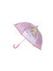 Disney Kinder Regenschirm Gebogener Handgriff Rosa