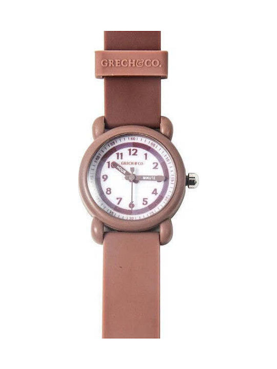 Grech & Co Детски Часовник 26mm Розов