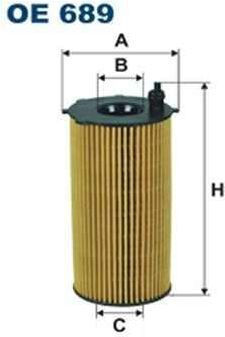 Oil Filter Jeep Cherokee II 2.8 CRD