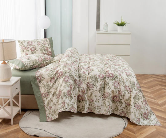 Liolios Home Sheet Sets Queen 245x270cm. Lila 4pcs