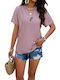 Damen T-shirt Rosa