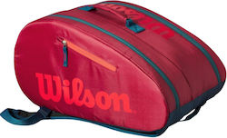 Wilson Kids Padel Bag Red