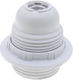 Threaded Washer Socket Extension for Socket E27 in White color Set 1pcs 02.034.0036