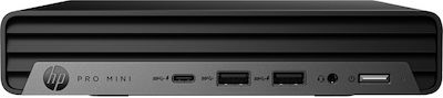 HP Pro Mini 400 G9 PC (Kern i3-13100T/16GB DDR4/256GB SSD/Kein Betriebssystem)