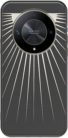 Minimal Moon Honor Magic 6 Lite 5G Schwarz TPU Silikon