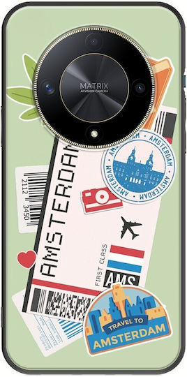 Ticket To Amsterdam Honor Magic 6 Lite 5G Black TPU Black Silicone