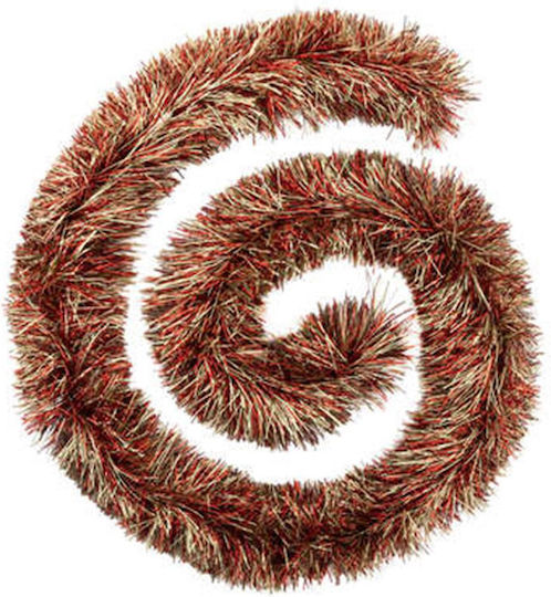 Atmosphera Ghirlandă De Crăciun Tinsel Din Plastic Maro 150x8cm