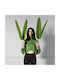 Artificial Decorative Branch Bird of Paradise Leaf Green 103cm Supergreens