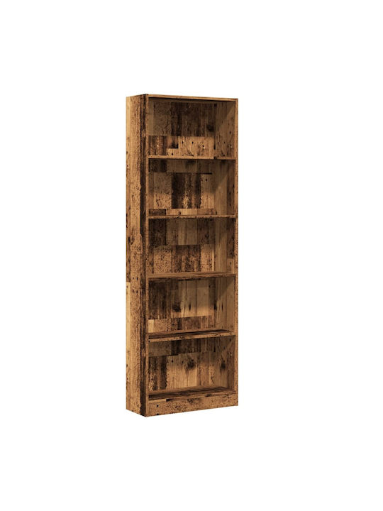 Bookcase Coffee 60x24x176cm