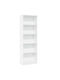 Bookcase White 60x24x176cm