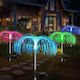 Set 2 Eingesteckte Solarleuchten RGB mit Fotokontakt