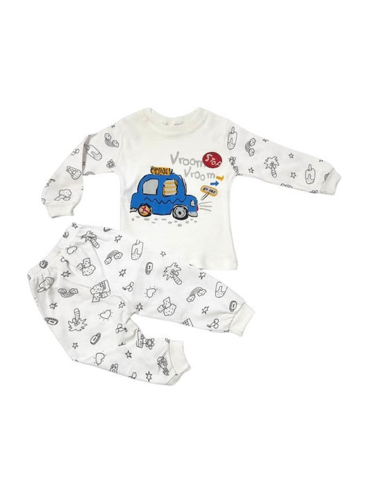 Supermini Kids Pyjamas Winter Cotton Blue