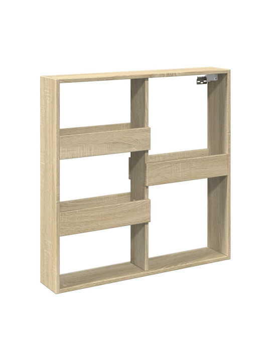 Shelf Wall Coffee 80x15x80cm