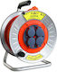 Tambur electric prelungitor 4 prize monofazat 3 x 2,5 mm² lungime 20 m IP44