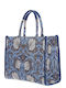 Signare Pimpernel And Thyme Blue Women's Bag Hand Blue