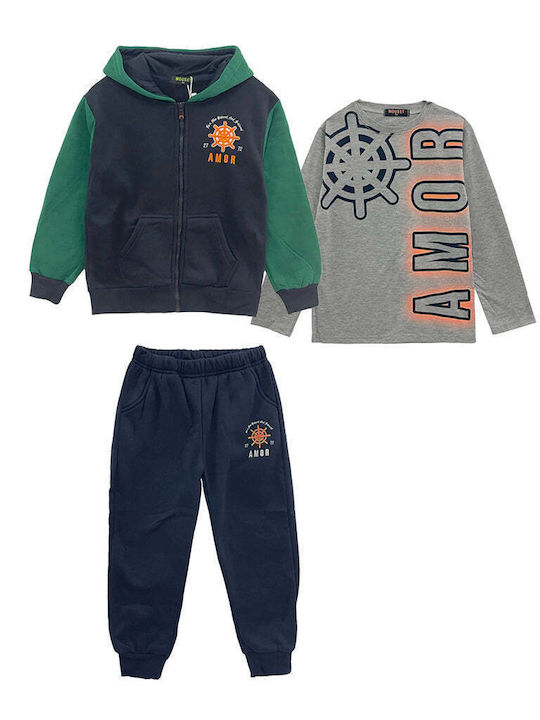 Ustyle Kids Sweatpants Set Green