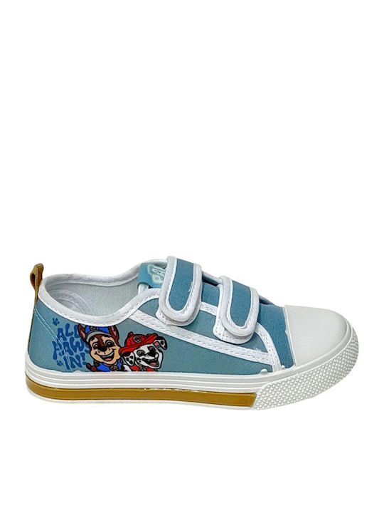 Παιδικά Sneakers με Σκρατς Γαλάζια