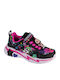 Snuggle Sneaks Skech Kids Sneakers with Scratch Black