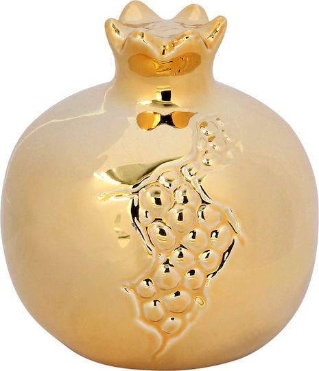 Keskor Tabletop Lucky Charm Pomegranate Ceramic 6x7cm 1pcs