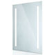 Oglindă cosmetică LED 42W lumină rece 6400K anti-aburire 100 lm 800 x 600 mm IP44