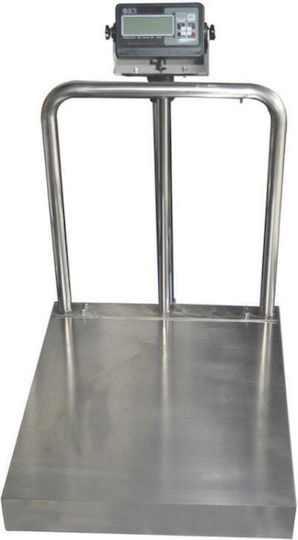 ICS X2 Lcd Πλάστιγγα με Ικανότητα Ζύγισης 600kg και Ακρίβεια 100gr