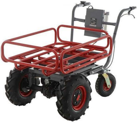 Geotech Car 300t-plus Elektrischer Wagen 400W Leistung 40V 6Ah 250 kg Kippbar Verlängerbar 6 km/h