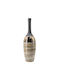 Artekko Evlub Dekorative Keramikvase Braun Bronze 13,5x13,5x48 cm