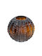 Artekko Briar Glasvase Braun 17x17x15,5 cm 17cm x 17cm x 15,5cm