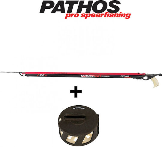 Pathos Харпун Каучук Saragos Evo Carbon 90см С водач