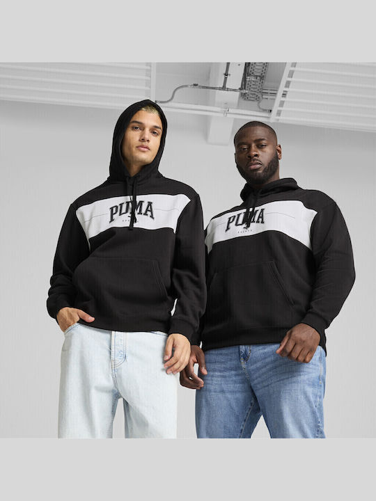 PUMA Sweatshirt mit Kapuze Schwarz