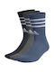 adidas 3-stripes Cushioned Basketballsocken Mehrfarbig 3 Paare