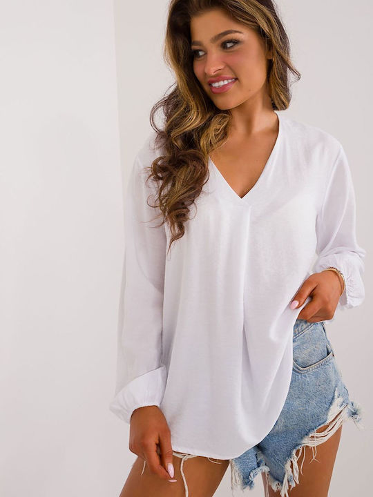 Sublevel Damen Bluse White