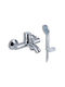 Viospiral Etna Mixing Bathtub Shower Faucet Complete Set Bronze