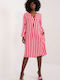 Sublevel Dress Pink, Fuchsia