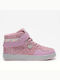 Lelli Kelly Frangetta Mix Kids Suede Boots with Lace Pink