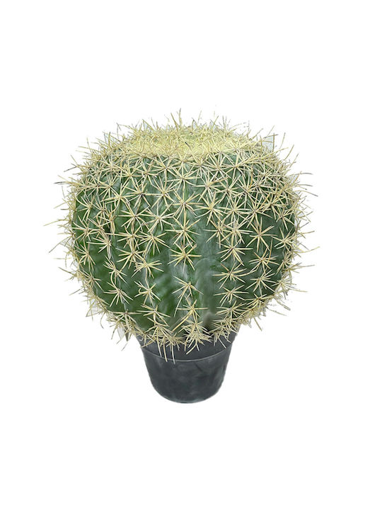 Supergreens Künstliche Echinocactus Pflanze 36 cm