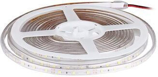 Bandă LED Albă 5 M Lungime 12v Dc 33w Putere Ip65 4500 Lm