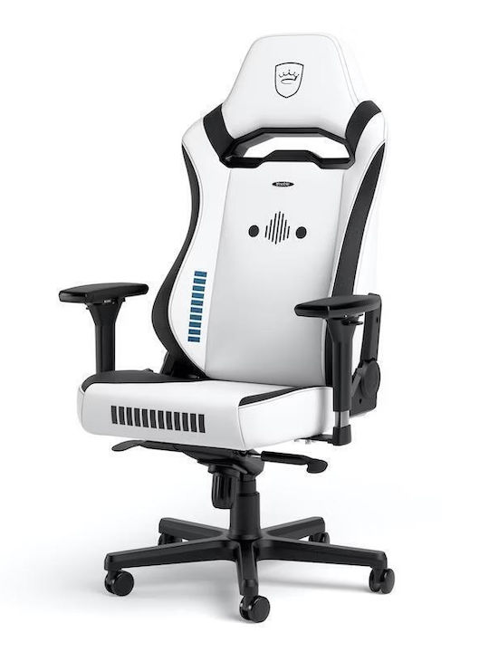 Noblechairs Hero ST Stormtrooper Edition Καρέκλα Gaming Δερματίνης με Ρυθμιζόμενα Μπράτσα Μαύρο / Λευκό
