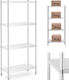 Metal Storage Shelf Gastronomy Up To 200 Kg 80 X 40 X 180 Cm