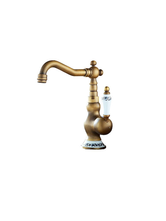 Mixing Sink Faucet Bronze