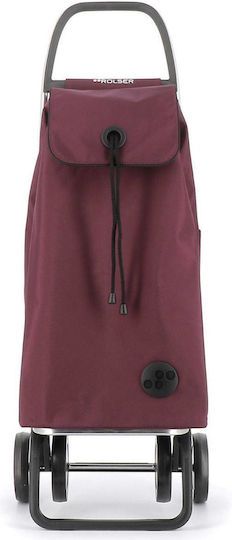 Tesatura Coș de cumpărături Burgundy