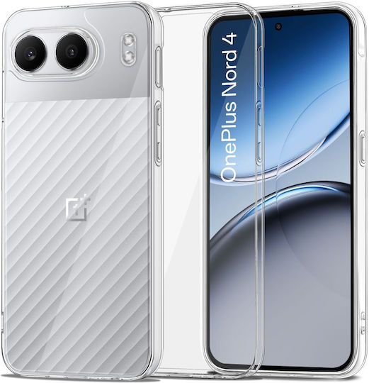 Tech-Protect Flexair Hybrid Back Cover Σιλικόνης Διάφανο (OnePlus Nord 4)