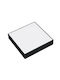Plafonieră LED Neagră Sofia Square-48 Lumină Rece 48W 300x300 mm 4320 lm Negru