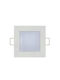 Panou LED Pătrat Slim/sq-6 6 W Putere 6000 K 270 Lm