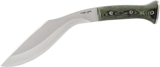 Condor Tool & Knives K-Tact Kukri Grün in Lederhülle