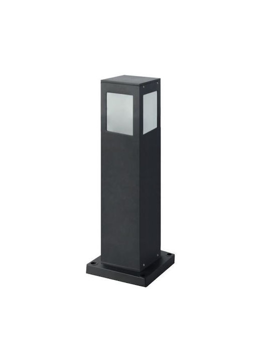 Lampă de grădină Kavak Sq-5, corp din aluminiu, 800x90 mm, negru, IP44